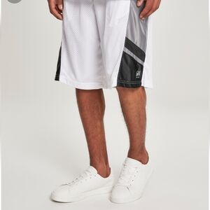 SouthPole Active Mesh Basketball Shorts White, Gray and Black Size 6XB